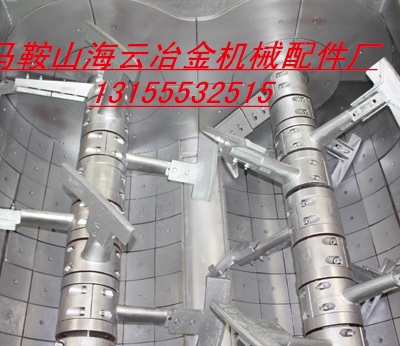 青島宏銀2000型商品混凝土攪拌站主機(jī)拌葉片、耐磨襯板生產(chǎn)廠家